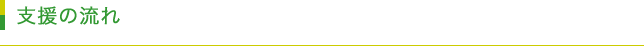 支援の流れ